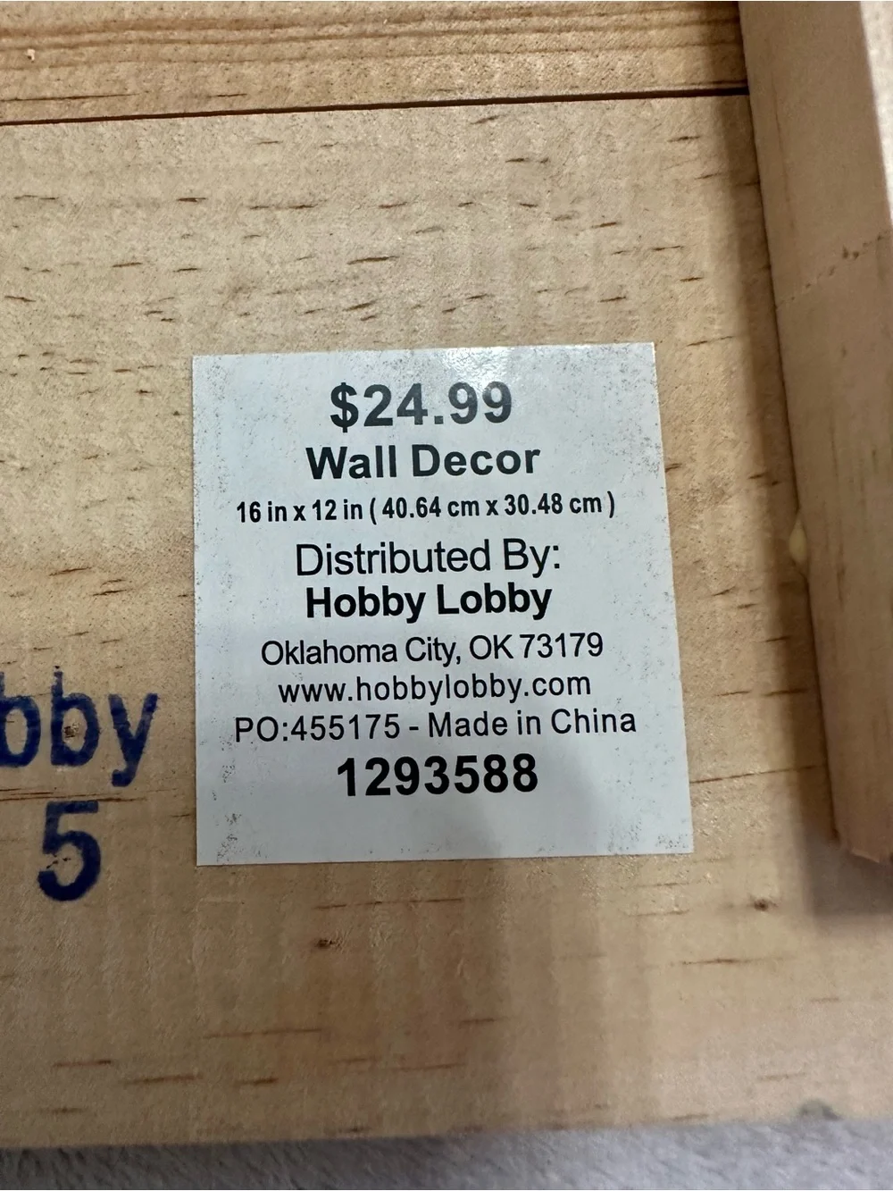 Hobby Lobby Baby Kid's Gray Wood Wall Decor, Read Me A Story